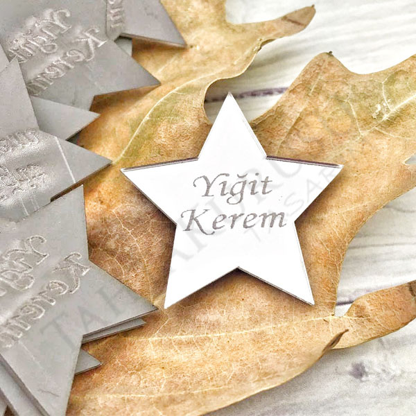 Pleksi ayna lazer kesim Yıldız